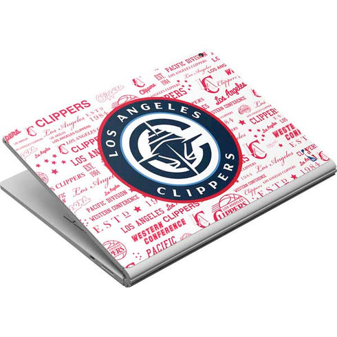 NBA Los Angeles Clippers Blast Logos Surface Book Skin